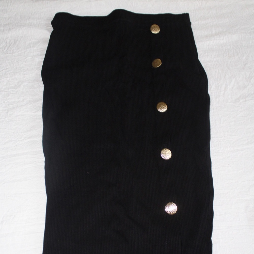 {NWT} FASHION NOVA Button Pusher Ribbed Set - Picture 4 of 4